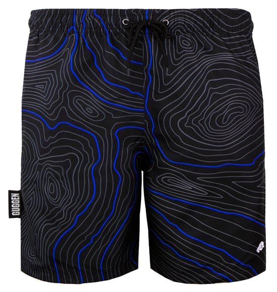Herren Badehose Streifen lässige Boardshorts Linien Muster - Image 6