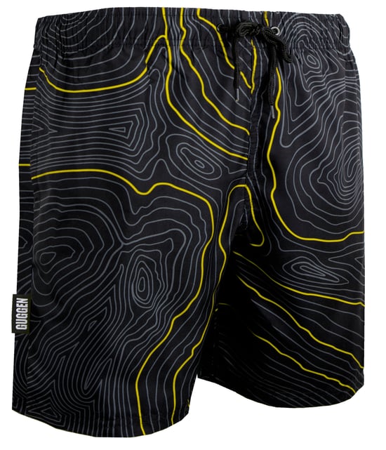 Herren Badehose Streifen lässige Boardshorts Linien Muster - Image 1