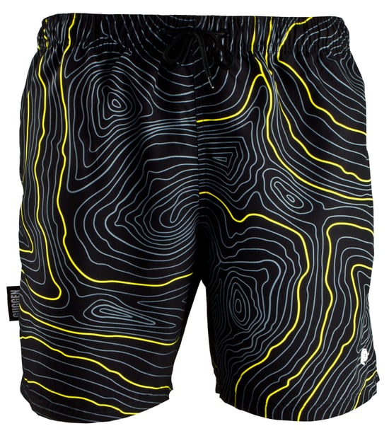 Herren Badehose Streifen lässige Boardshorts Linien Muster - Image 5