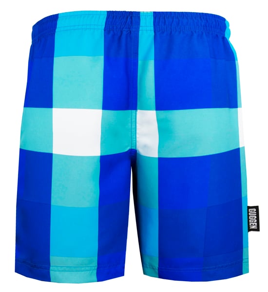 Herren Badehose Kariert Blau - Image 6