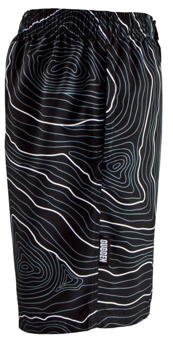 Herren Badehose Streifen lässige Boardshorts Linien Muster - Image 5