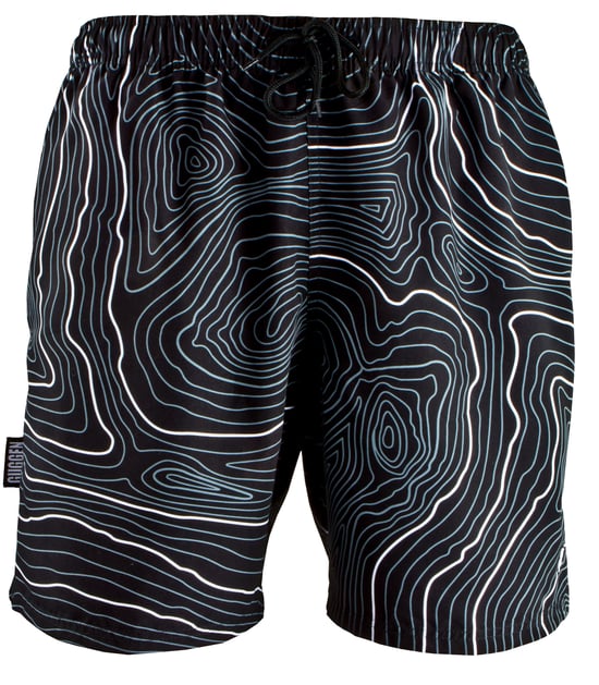 Herren Badehose Streifen lässige Boardshorts Linien Muster - Image 6