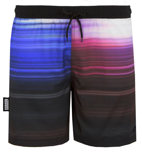 Herren Badehose gestreift verschwommene Streifen - Image 5