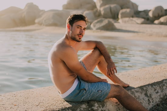 Herren Badehose Kariert - Image 3