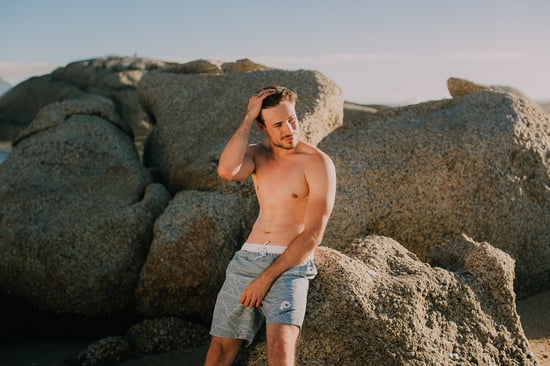 Herren Badehose Kariert - Image 5