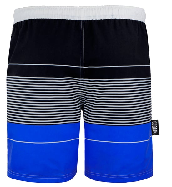 Herren Badehose mit Muster Streifen Blau - Image 6