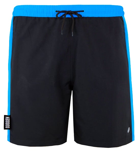 Herren Badehose mit Muster Streifen Blau - Image 6