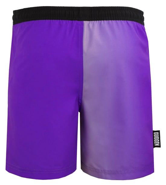Herren Badehose mit Muster Streifen Lila - Image 6