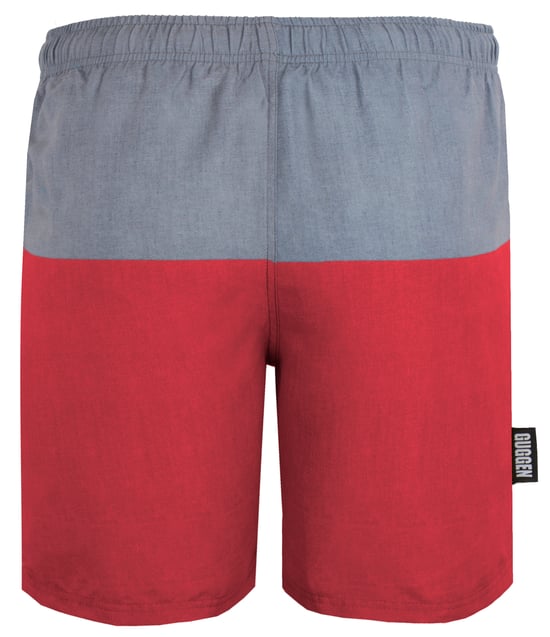 Herren Badehose mit Muster Streifen Rot - Image 5