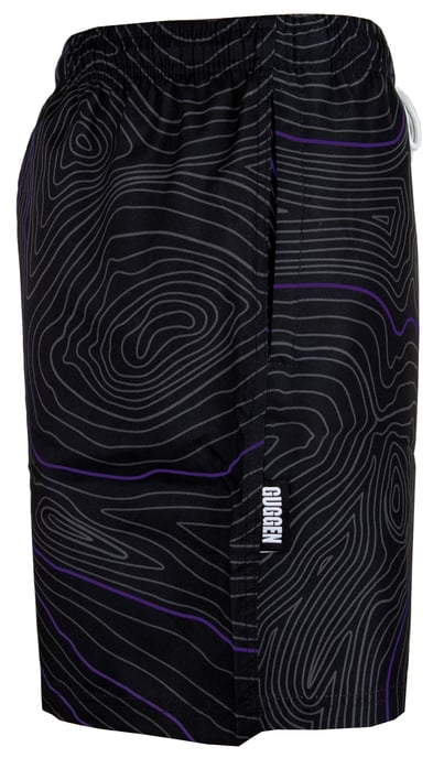 Herren Badehose Streifen lässige Boardshorts Linien Muster - Image 2