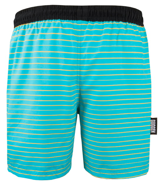 Herren Badehose mit Muster Streifen Gelb - Image 3