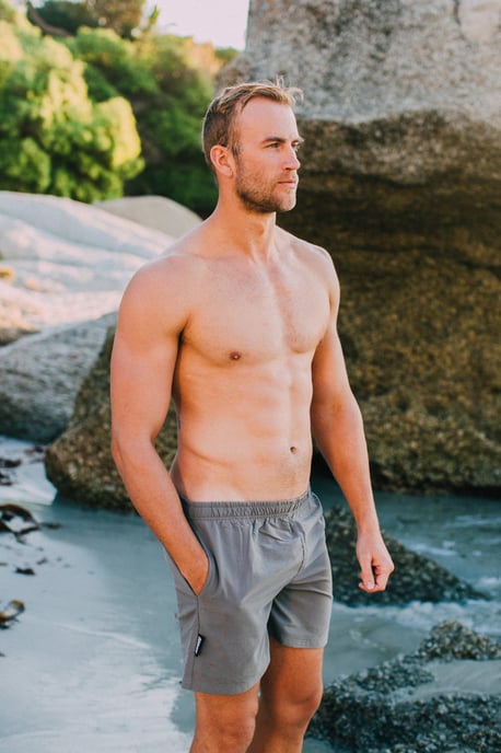 Herren Badehose Einfarbig - Image 2