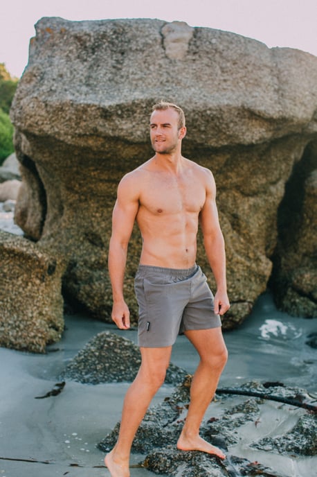Herren Badehose Einfarbig - Image 4