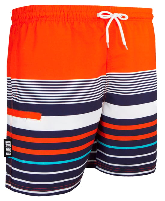 Herren Badehose mit Muster Streifen - Image 5
