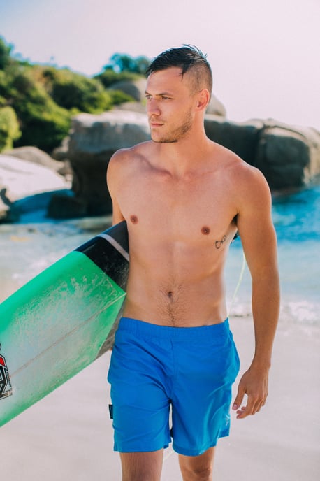 Herren Badehose Einfarbig - Image 2