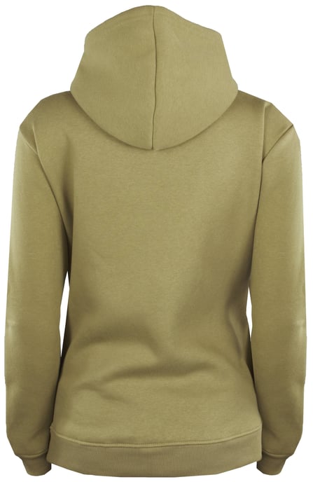 Damen Kapuzenpullover Fleece Hoodie Langarm Olive - Image 3