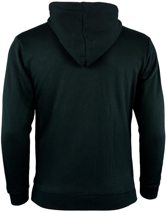 Herren Wandern Kapuzenpullover Fleece Hoodie Outdoor Schwarz - Image 2
