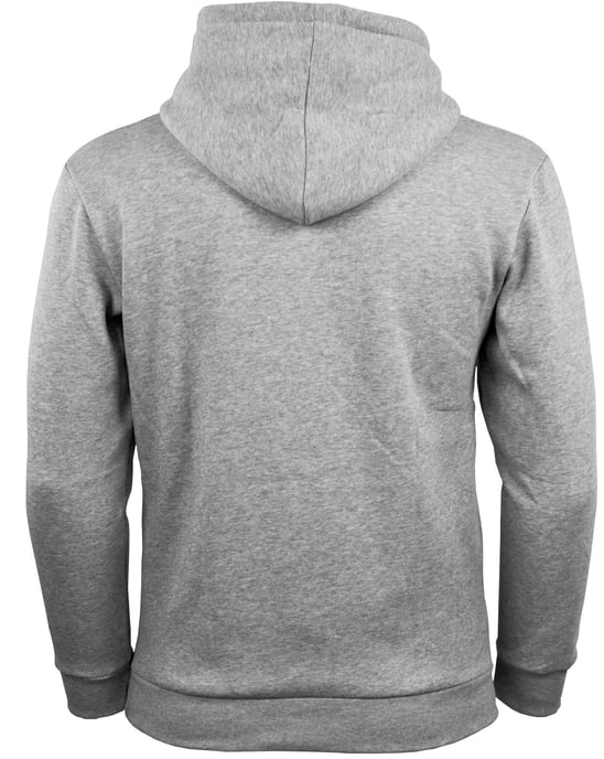 Herren Wandern Kapuzenpullover Fleece Hoodie Outdoor Hellgrau - Image 5