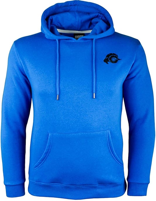 Herren Wandern Kapuzenpullover Fleece Hoodie Outdoor Blau - Image 1
