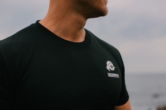 Herren Fitness Funktionsshirt T-Shirt Sport Outdoor Black - Image 4