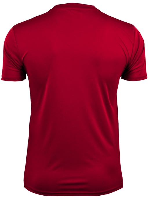 Herren Fitness Funktionsshirt T-Shirt Sport Outdoor Rot - Image 2