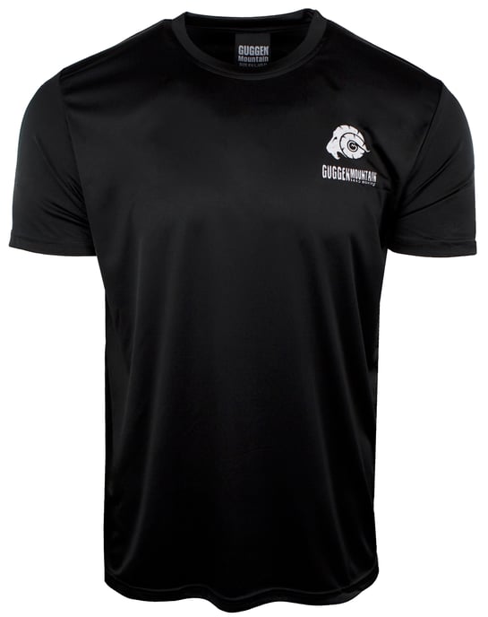 Herren Fitness Funktionsshirt T-Shirt mit Logo Sport Outdoor Black - Image 3