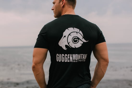Herren Fitness Funktionsshirt T-Shirt mit Logo Sport Outdoor Black - Image 4