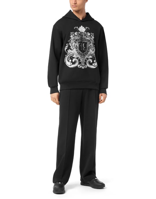 Billionaire Hoodie mit Barock-Logo - Schwarz - Image 3