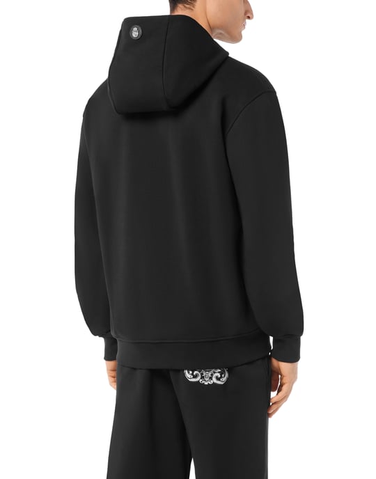 Billionaire Hoodie mit Barock-Logo - Schwarz - Image 4