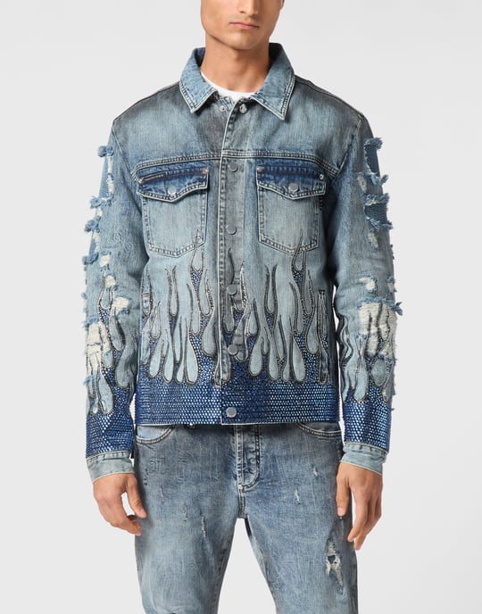 Jeansjacke Flame - Image 2
