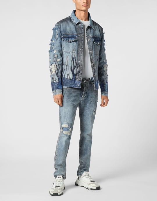 Jeansjacke Flame - Image 4