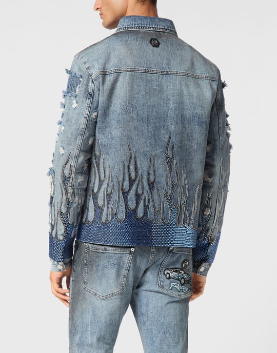 Jeansjacke Flame - Image 5
