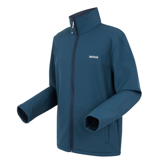Regatta - "Cera V" Softshelljacke windbeständig für Herren (Dunkel-Jeansblau) - Image 3