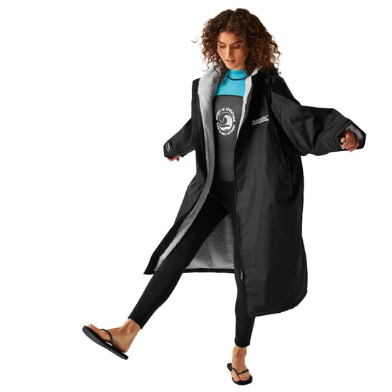 Regatta - Robe Mit Vlies gefüttert für Herren/Damen Unisex (Schwarz) - Image 3
