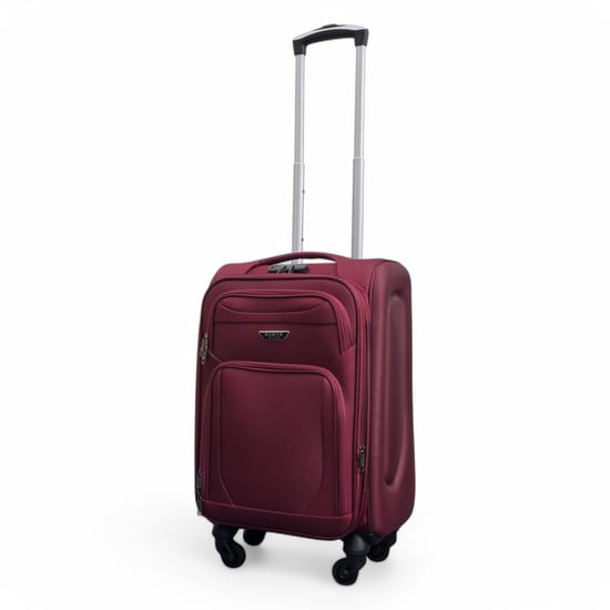Erweiterbarer Weichschalen-Kabinenkoffer, 50,5 x 37 x 26 cm, Gepäck, passend für Easyjet, Ryanair - Image 4