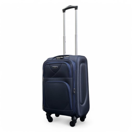 Erweiterbarer Weichschalen-Kabinenkoffer, 50,5 x 37 x 26 cm, Gepäck, passend für Easyjet, Ryanair - Image 4