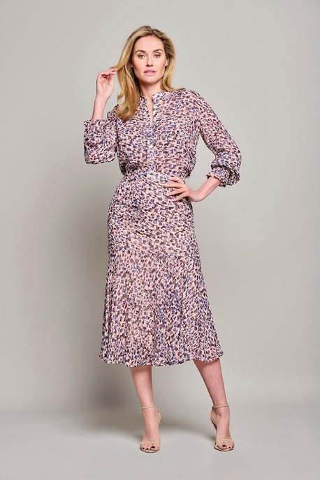 Cassie Print Rock Pink/Kobalt - Image 3