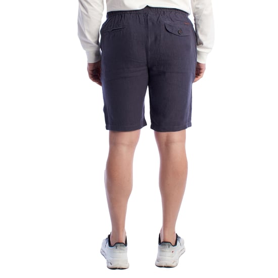 Herren Leinen Bermuda-Shorts mit Kordelzug HS24MBE09 - Image 5