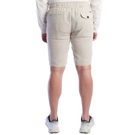 Herren Leinen Bermudashorts mit Kordelzug HS24MBE09 - Image 5