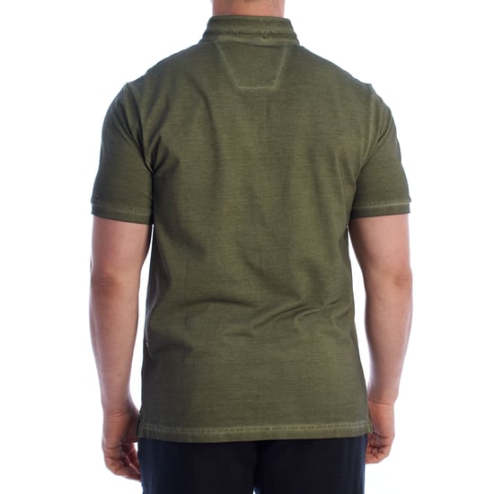 HS24MPL10 Herren Kurzarm Baumwollpoloshirt - Image 3