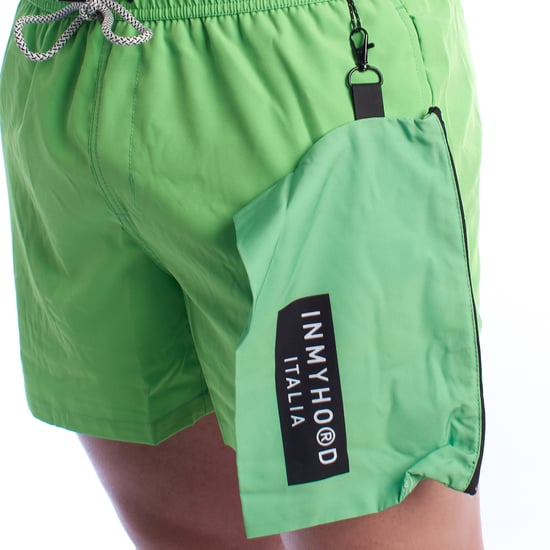 Herren Unifarbene Badehose HS24MSW01 - Image 6