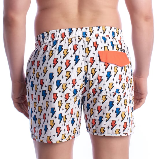 Herren Bedruckte Badeshorts HS24MSW06 - Image 3
