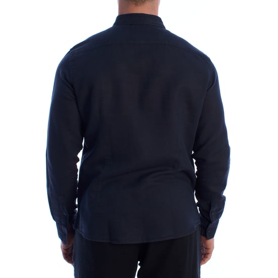 Herren Langarm Leinenhemd HS24MCA01 - Image 3