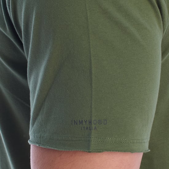 Herren Basic Baumwoll T-Shirt mit Kurzarm HS24MTS03 - Image 2
