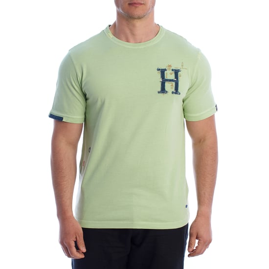 Herren Kurzarm Baumwoll-T-Shirt HS24MTS06 - Image 1