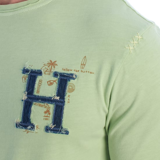 Herren Kurzarm Baumwoll-T-Shirt HS24MTS06 - Image 2