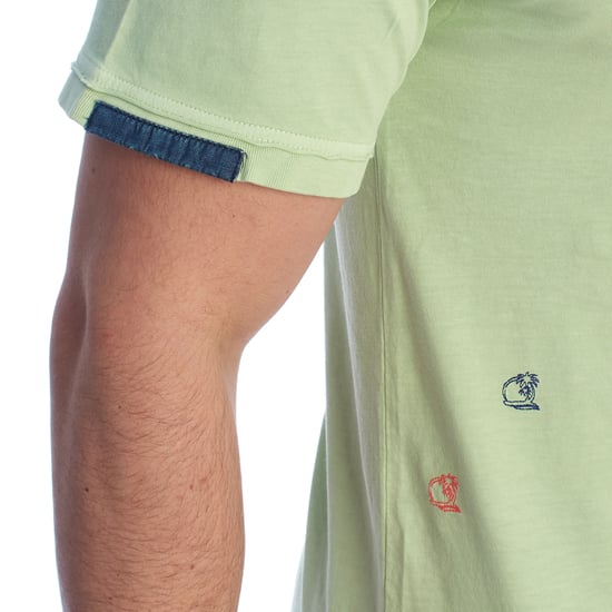 Herren Kurzarm Baumwoll-T-Shirt HS24MTS06 - Image 6
