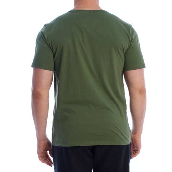 Herren Kurzarm Baumwoll-Logo-T-Shirt HS24MTS02 - Image 3