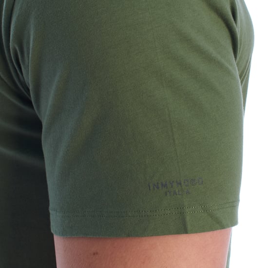 Herren Kurzarm Baumwoll-Logo-T-Shirt HS24MTS02 - Image 4