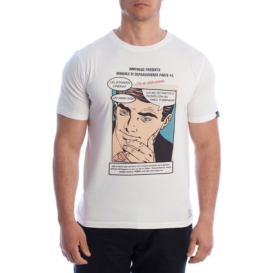 Herren Kurzarm Baumwolle Comics T-Shirt HS24MTS21-C - Image 1